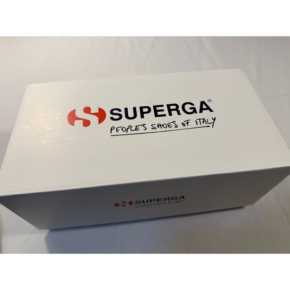 Superga 2750 Cotu Classic Black White Canvas Low Top Sneakers Mens 4.5 Womens 6 - Picture 7 of 7